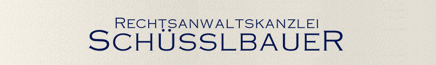 Rechtsanwalt Schuesslbauer in Hamm